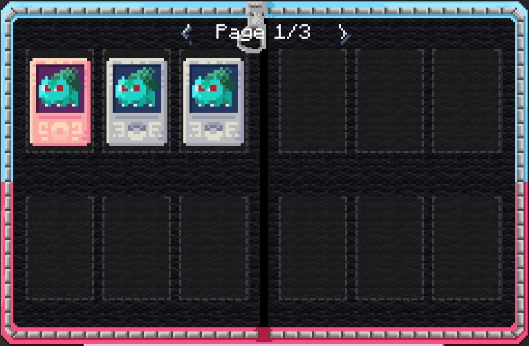 Capture de l’album AcademyCardAlbum+ page 1